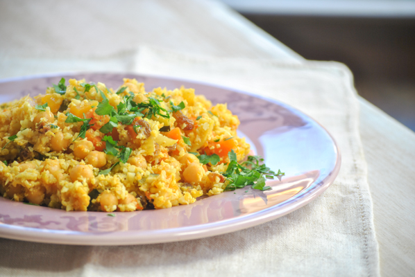 cuscus de coliflor